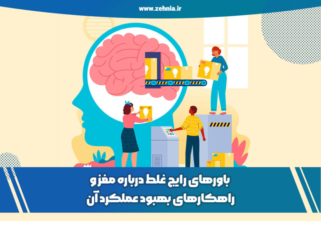 باورهای رایج غلط درباره مغز و راهکارهای بهبود عملکرد آن