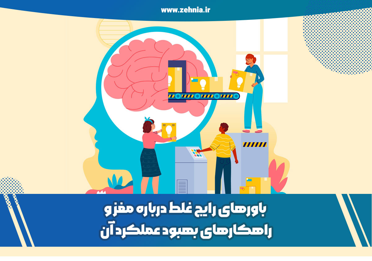 باورهای رایج غلط درباره مغز و راهکارهای بهبود عملکرد آن