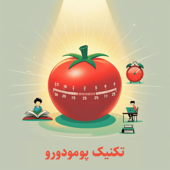 عکس برای مقاله ای با عنوان تکنیک پومودورو